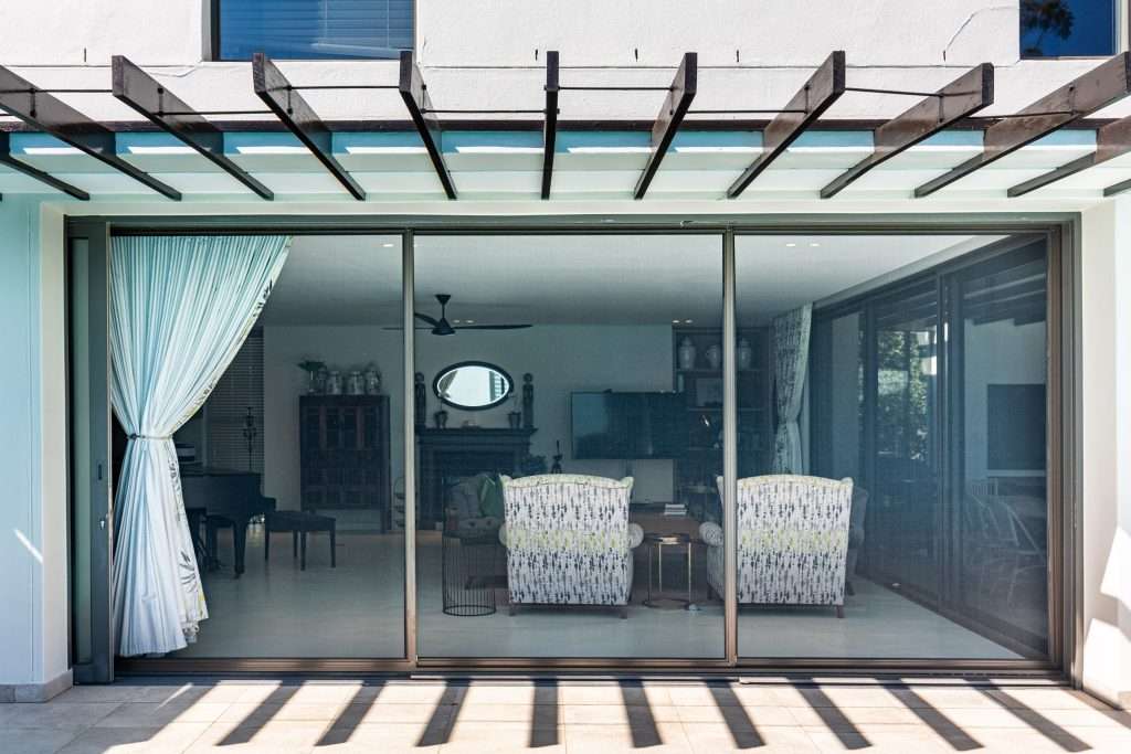 Corner Star Screen Door